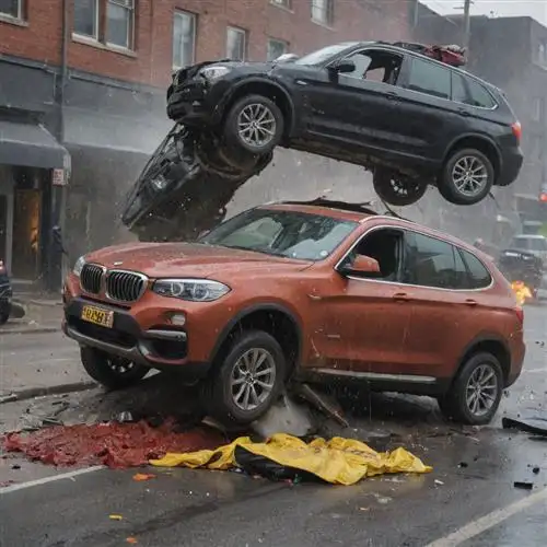 BMW X3 - The BMW X3's advanced airbag system provides multi-level protection for occupants in the event of a collision.